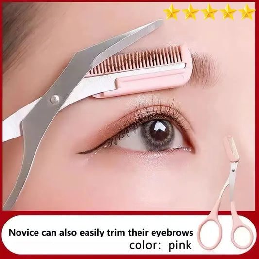 Eyebrow Trimmer with Comb for Beginners