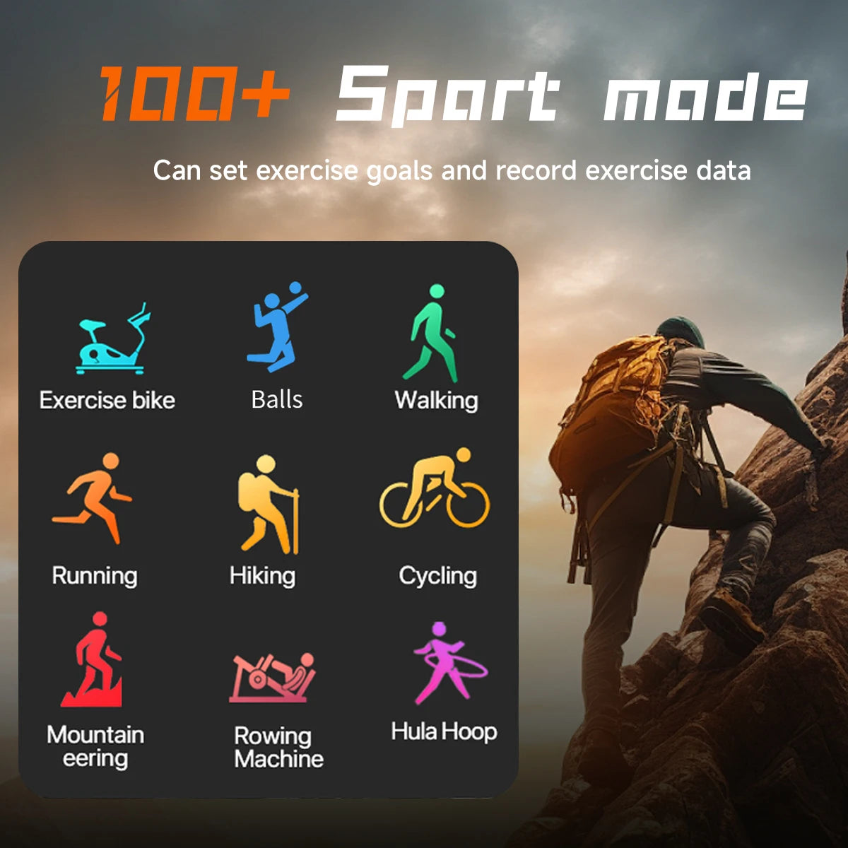 HD Smart Watch with Wireless Calls & Health Tracking