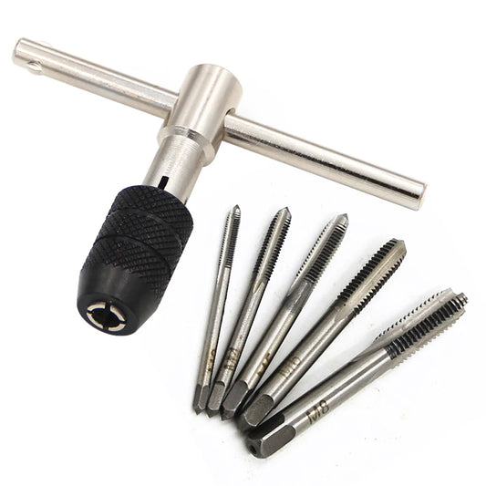 T-Type Tap Wrench Set – 3mm to 8mm Thread Tapping Tool