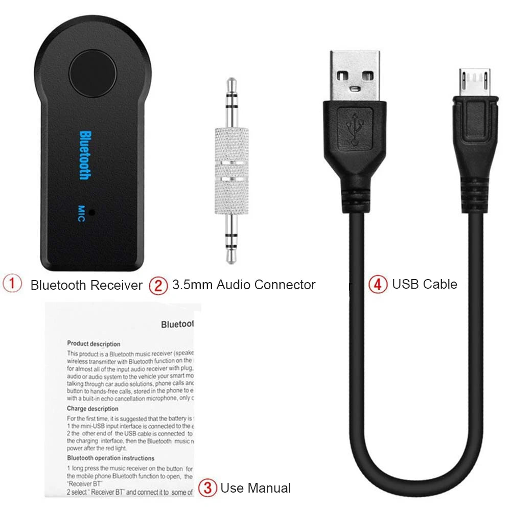 2-in-1 Bluetooth 5.0 Audio Adapter - Clickilix