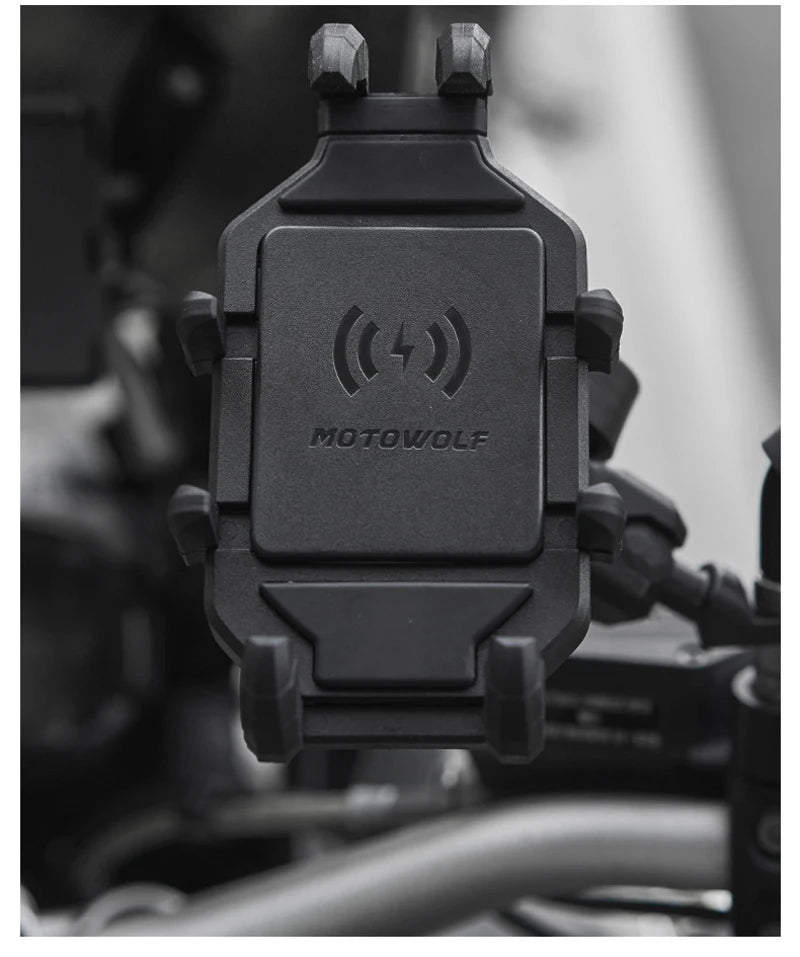 Motorcycle Wireless Charging Phone Mount