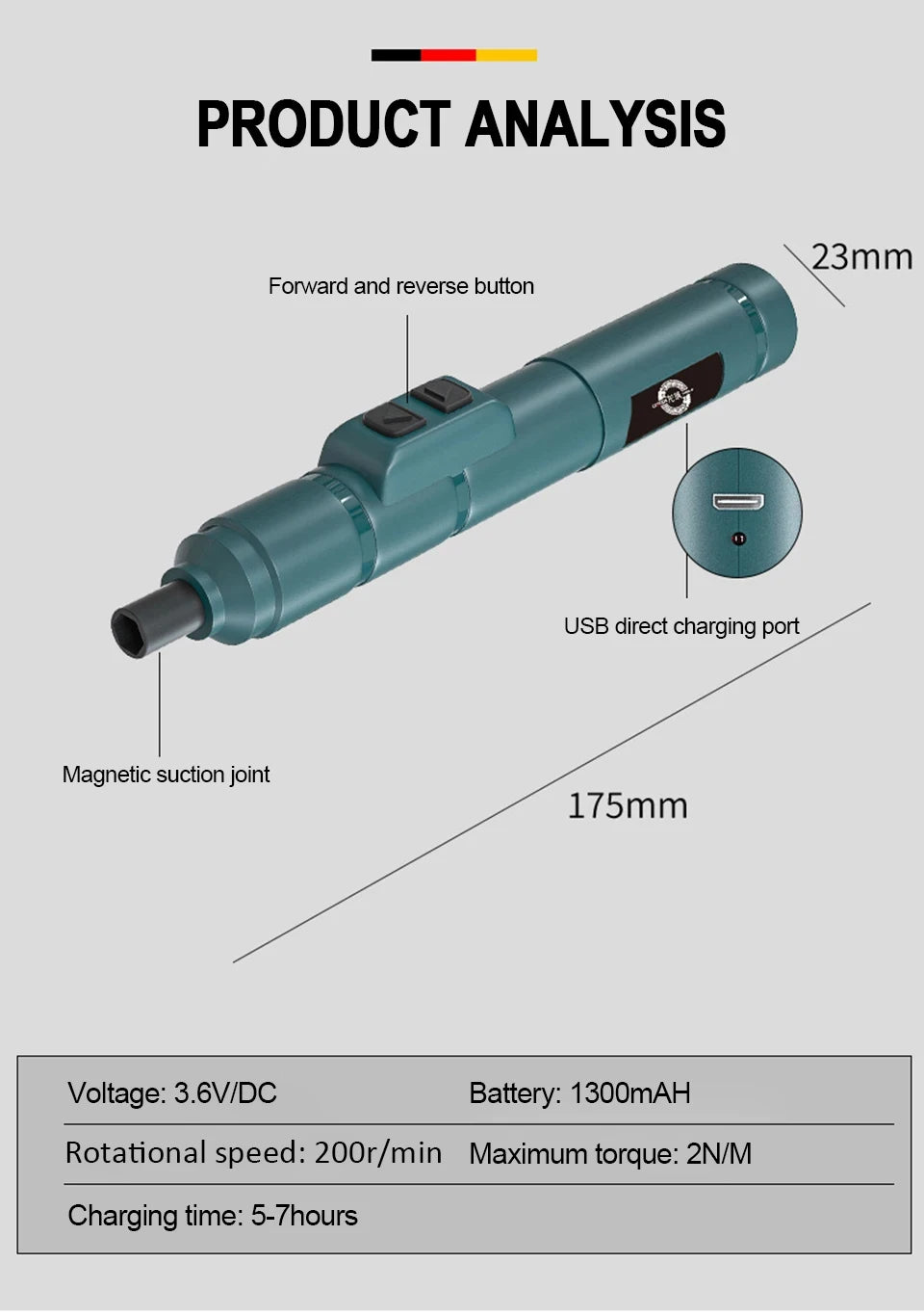 Fix smarter with this mini electric screwdriver set!