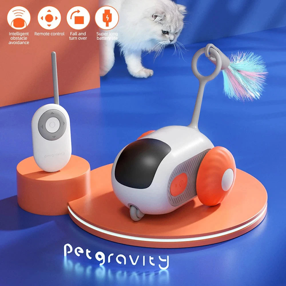 Smart Moving Toy Car – Fun & Training for Pets!