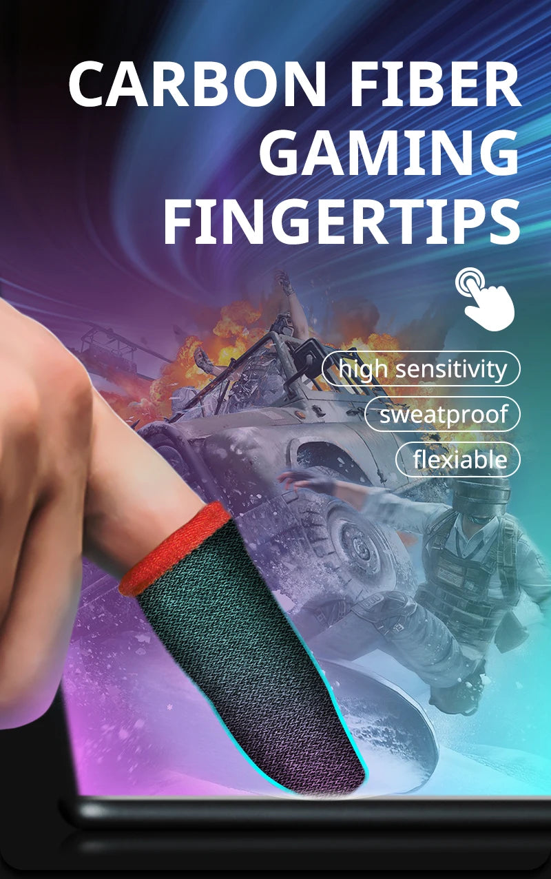 40pcs Gaming Finger Sleeves for Mobile Play