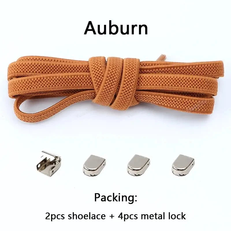 No-Tie Elastic Shoelaces for Kids & Adults - Clickilix