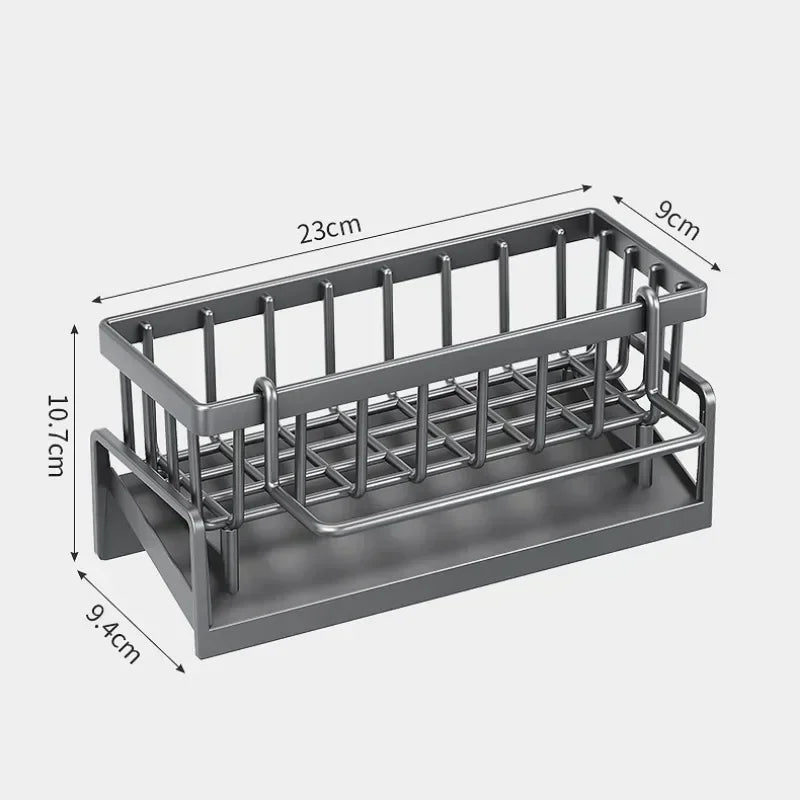 Multifunctional Sponge Rack Drainer – Kitchen Sink Organizer Shelf