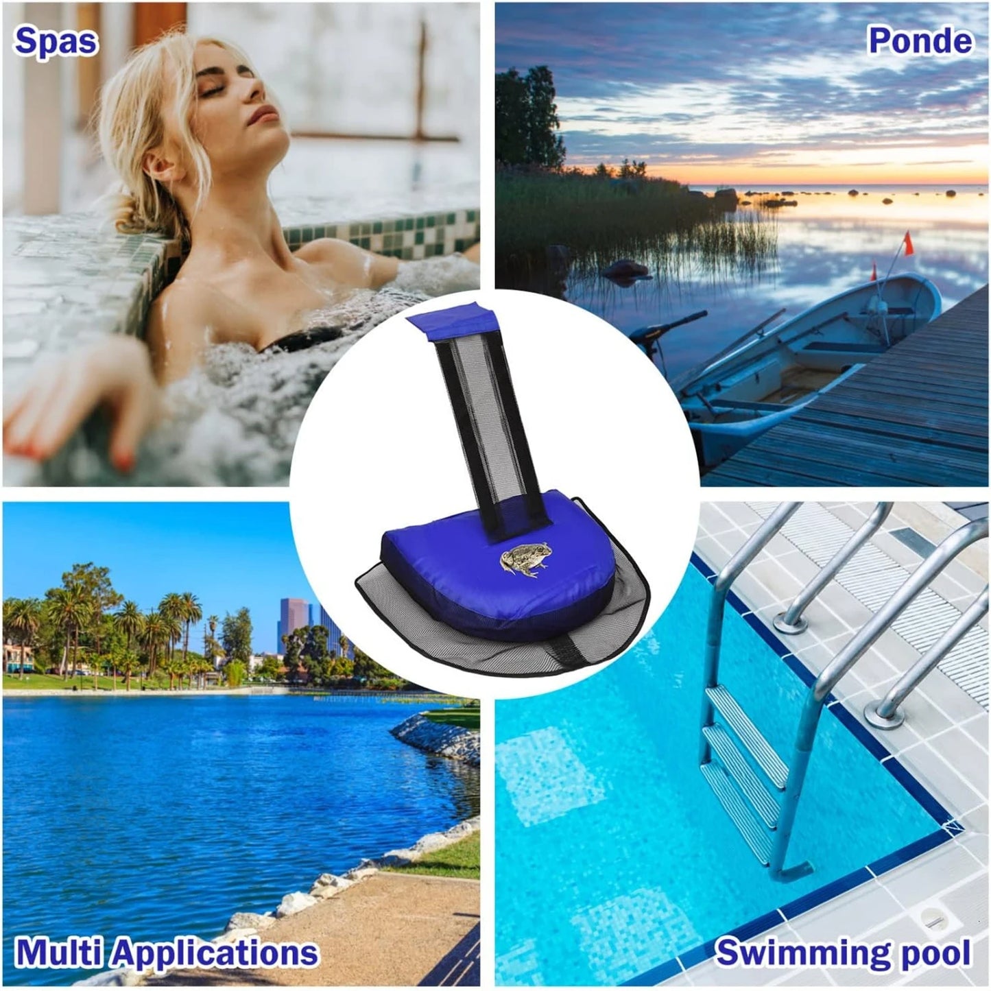 Floating Animal Escape Ramp for Pools – Frog & Critter Saver