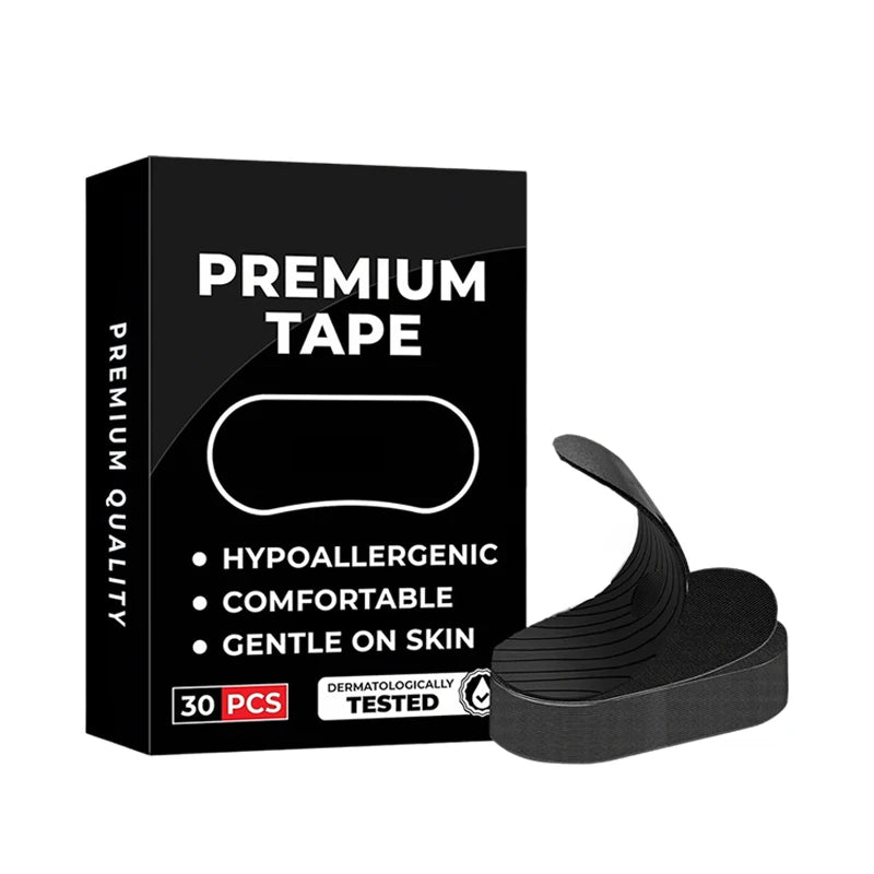 Anti-Snoring Sleep Mouth Tape & Nasal Dilators - Clickilix