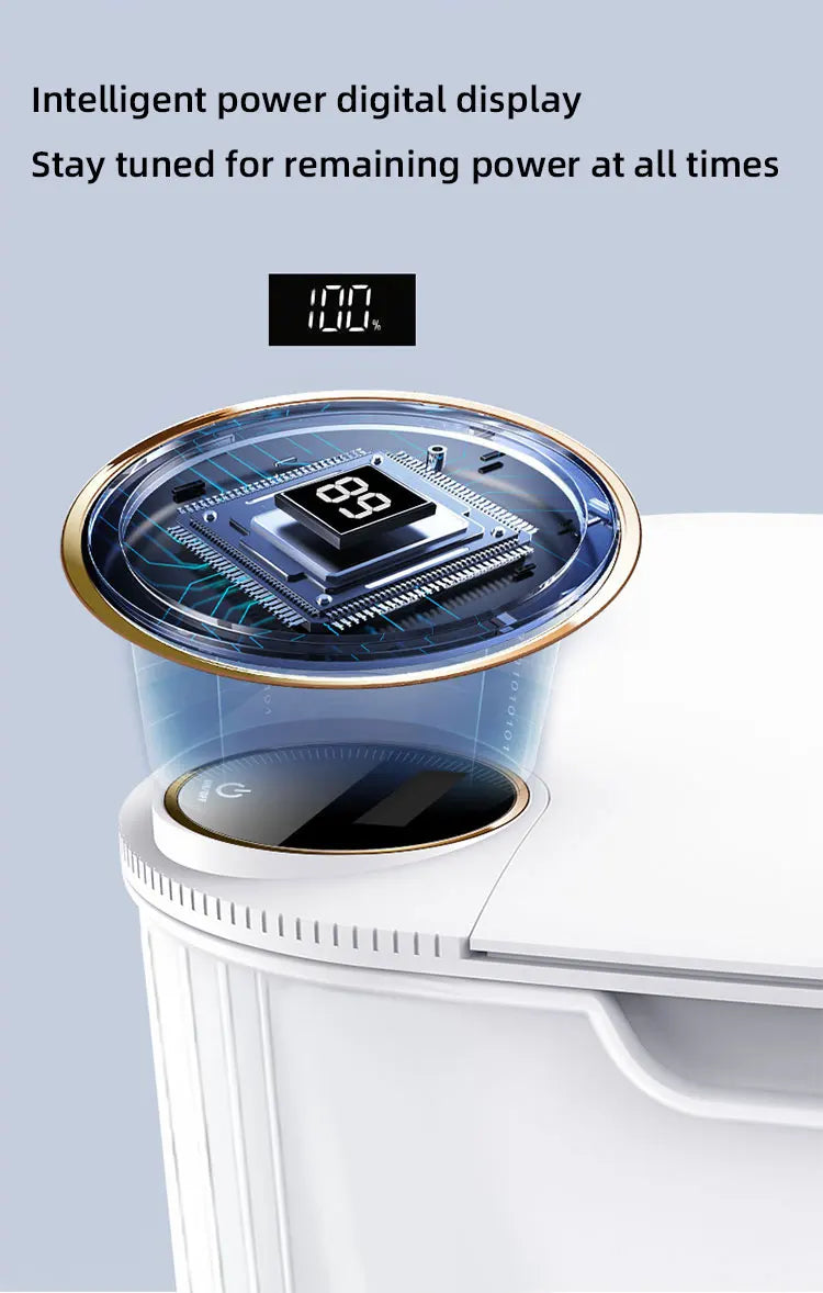 20L Smart Sensor Trash Can with Rechargeable Display