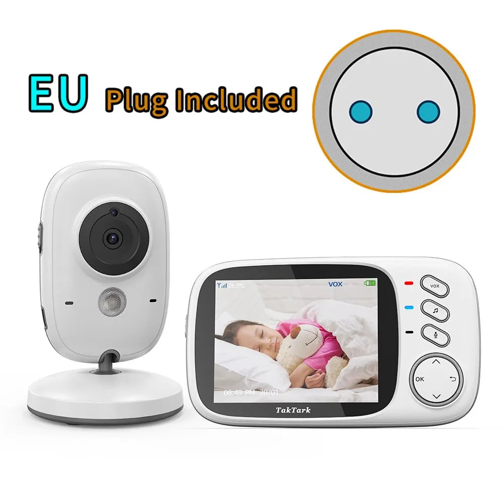 TakTark 3.2" Wireless Video Baby Monitor