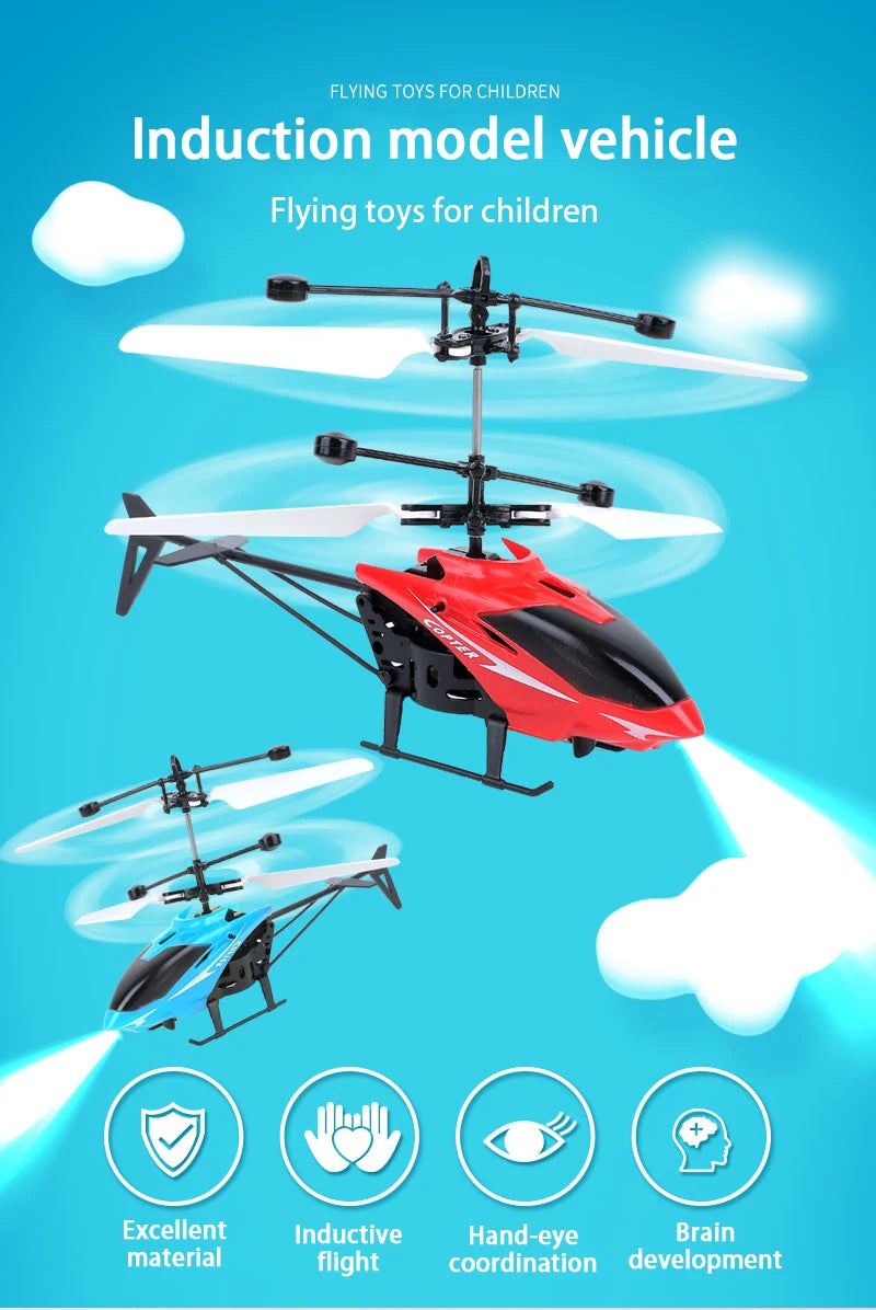 Rechargeable Mini RC Drone – Fall-Resistant Toy for Kids