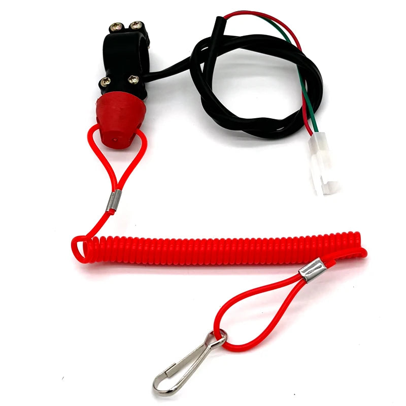Kill Switch & Tether Cord for 22mm Handlebars
