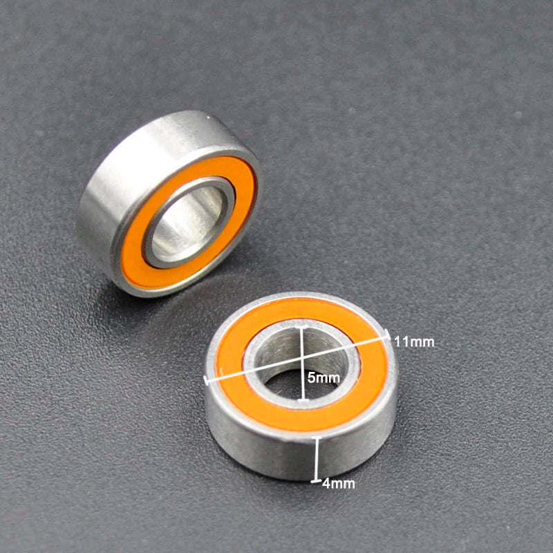 2pcs Hybrid Ceramic Bearing Stainless bait casting Spinning Fishing