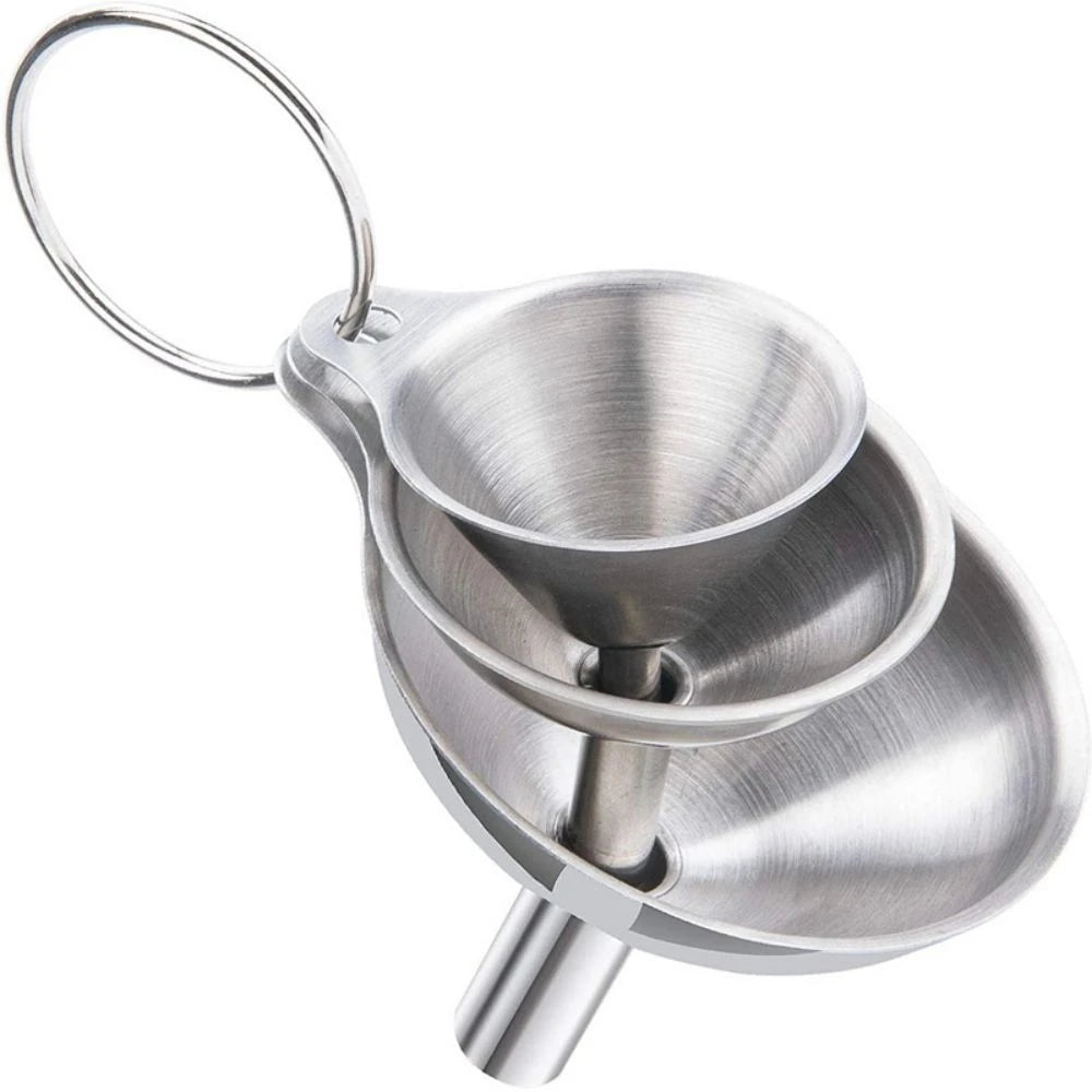 Stainless Steel Strainer Funnel Spoon – Pour & Filter with Precision!