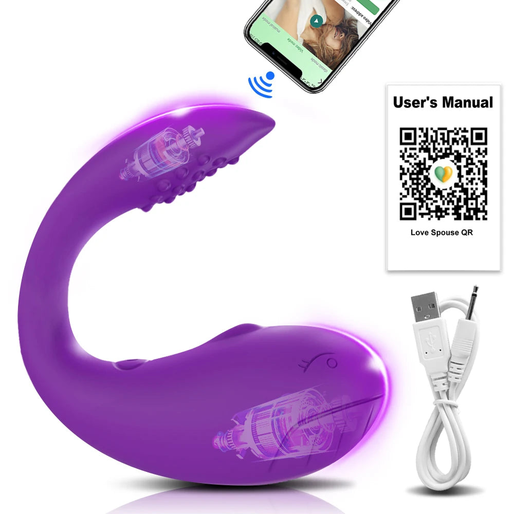 Bluetooth App-Controlled Vibrating Love Egg