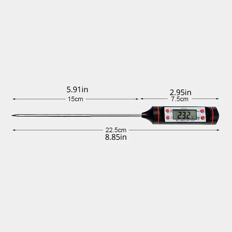 Kitchen Digital Probe Thermometer – Cook to Perfection Every Time!
