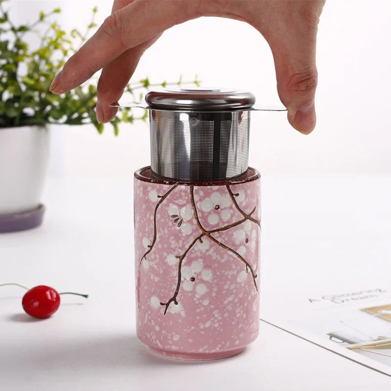 Stainless Steel Tea Infuser with Leak-Proof Lid
