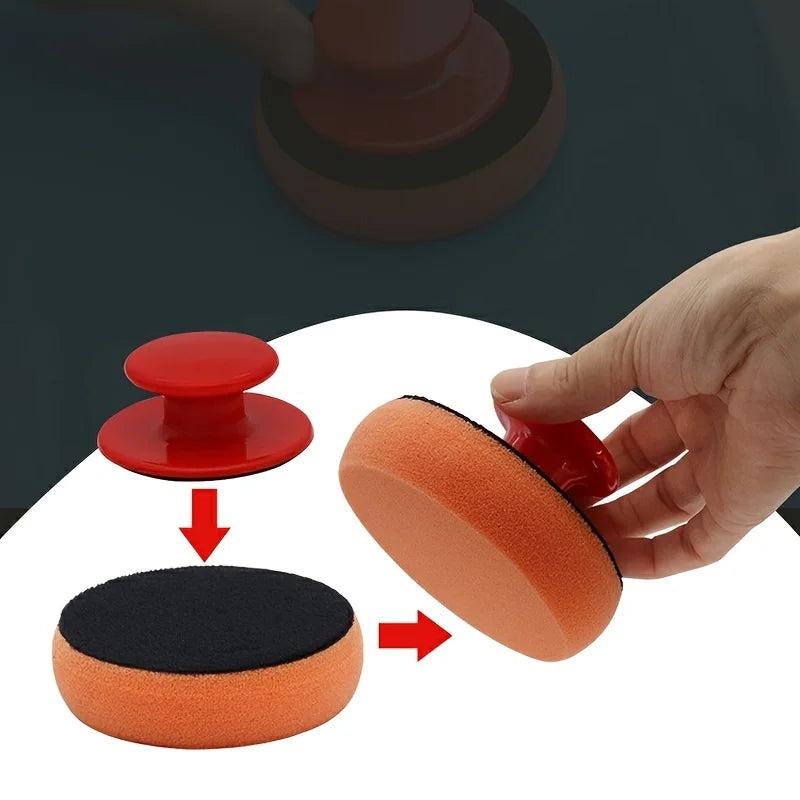 Car Wash & Wax Polishing Sponge – Microfiber Cleaning Pad