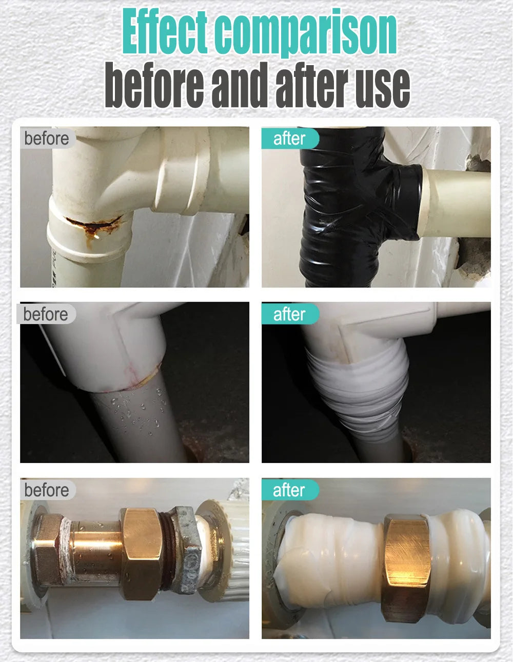 Super Strong Waterproof Stop Leaks  Performance Silicone Adhesive Insulating