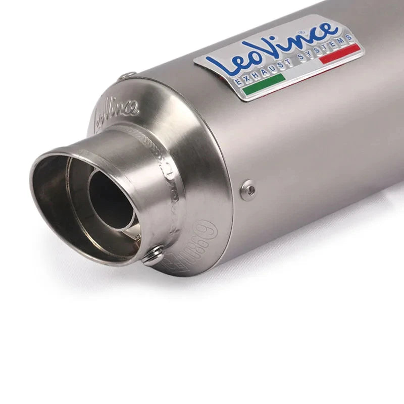 Universal LeoVince E-Mark Slip-On Exhaust Muffler