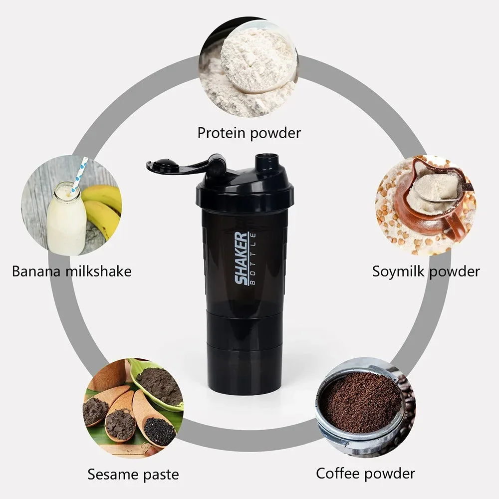 Premium 16oz Protein Shaker Cup – Shake, Sip, and Go!