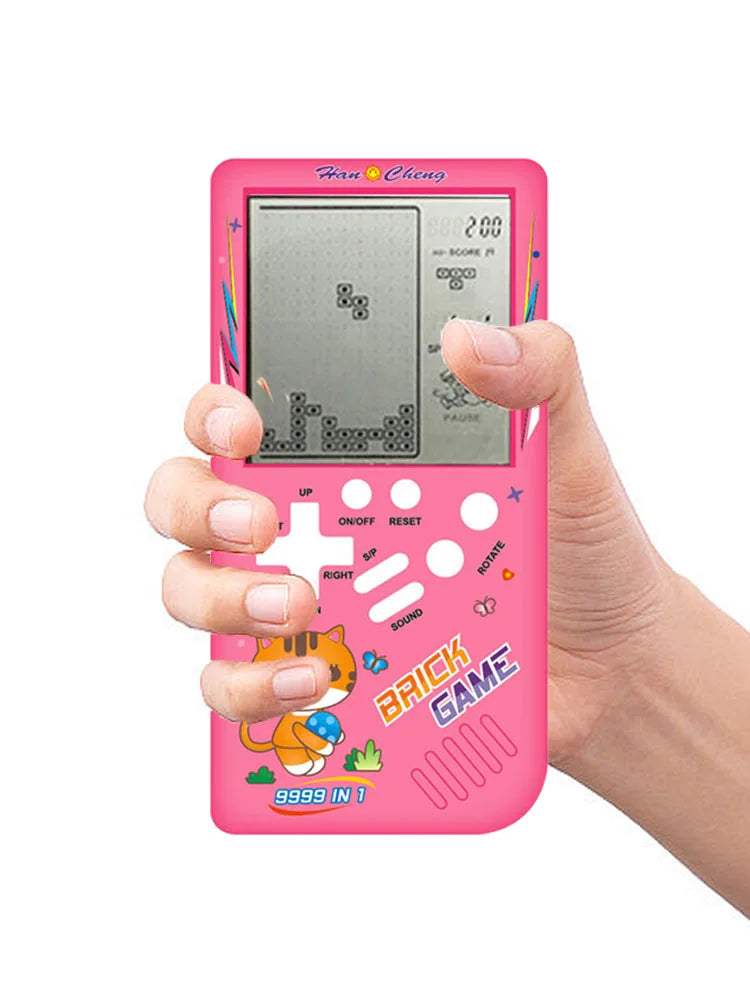 Retro Handheld Brick Game Console – Classic Fun
