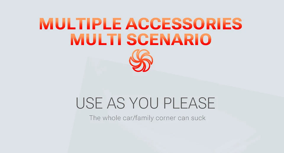 SZUK C012MAX Wireless Car Vacuum – Strong Suction Mini Cleaner