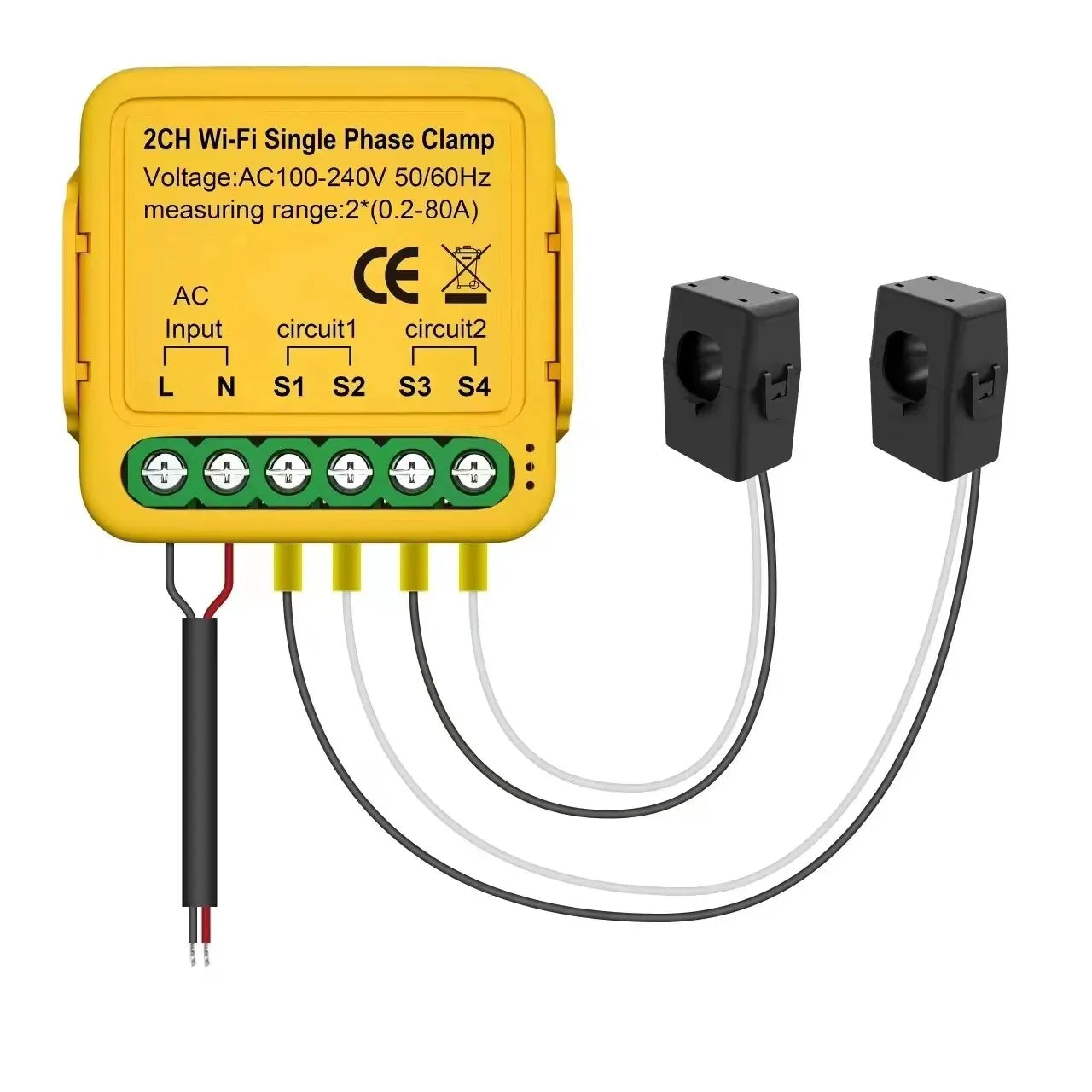 Smart WiFi Energy Meter & KWH Monitor