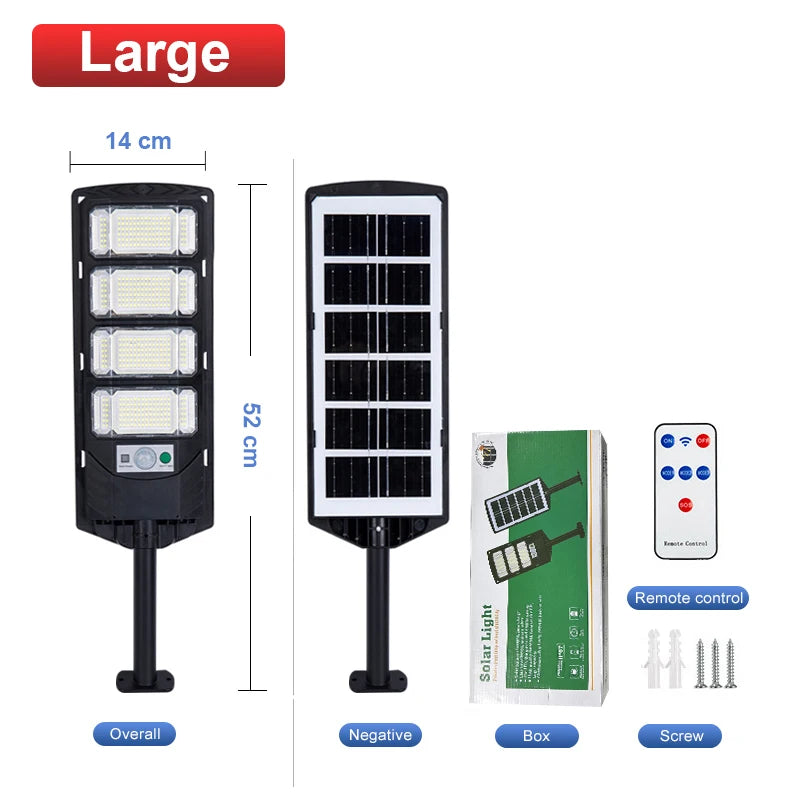 Outdoor Solar LED Garden Light with Motion Sensor