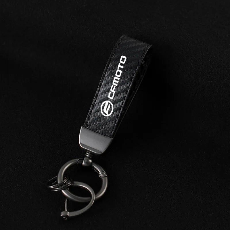 Double-Sided Embroidered Keychain for CFMOTO Motorcycles