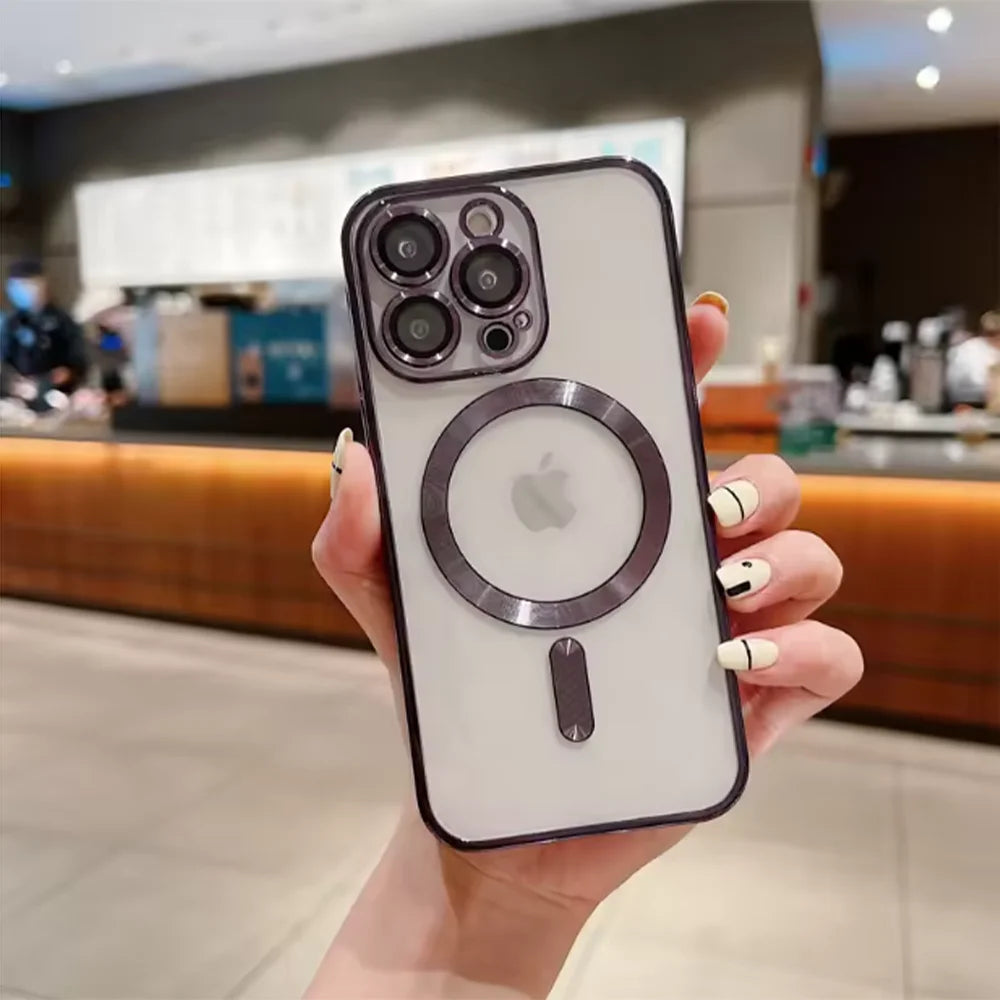 Magnetic MagSafe Case with Lens Protector