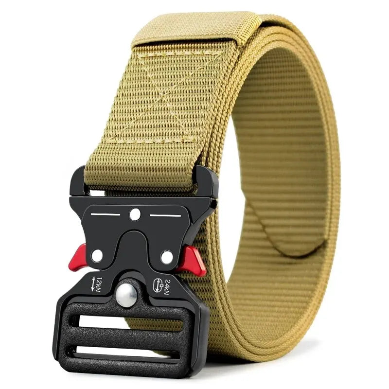 Multi-Function Outdoor Canvas Belt for Men