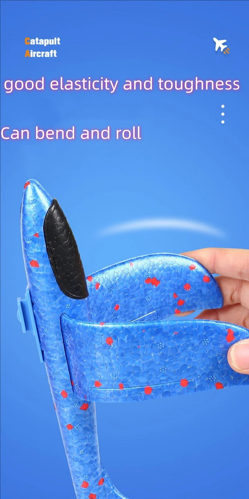 Glowing Foam Glider Launcher – Shoot, Soar & Shine Outdoors!