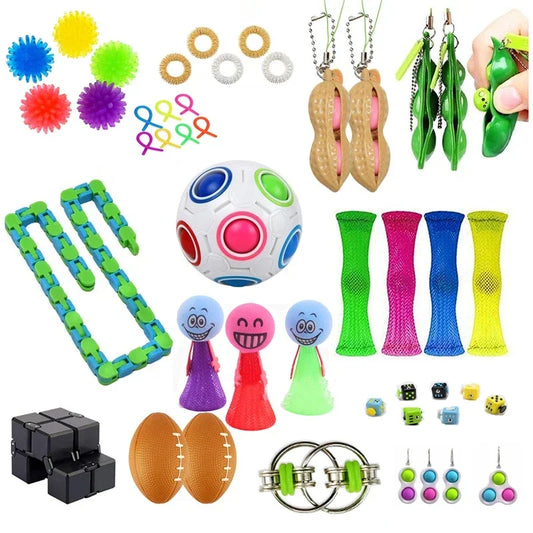 Mini Sensory Fidget Toys Set for Stress Relief