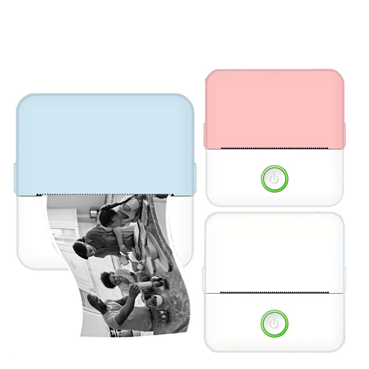 Mini Bluetooth Thermal Printer – Pocket-Sized & Inkless
