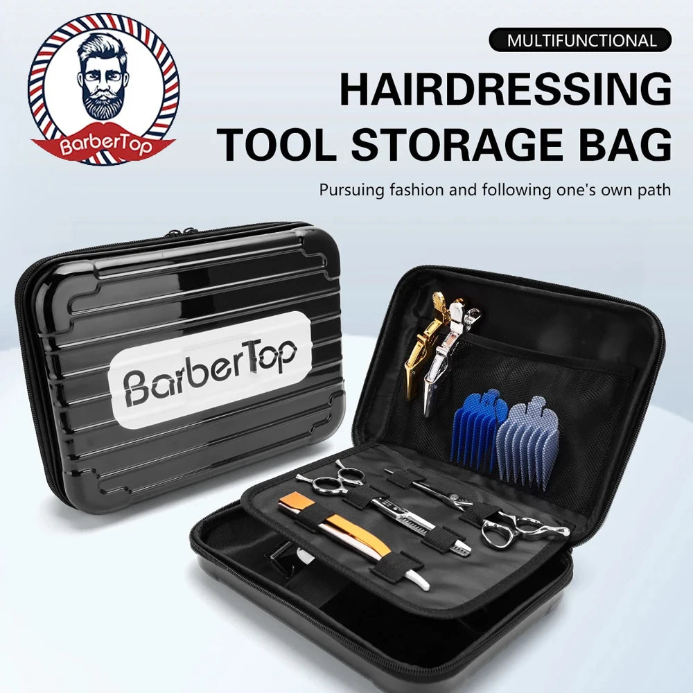 Organize your tools with this barber scissors comb bag!