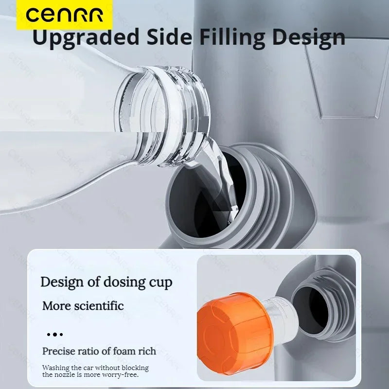 CENRR Electric Foam Sprayer – Power Foam at the Push of a Button!