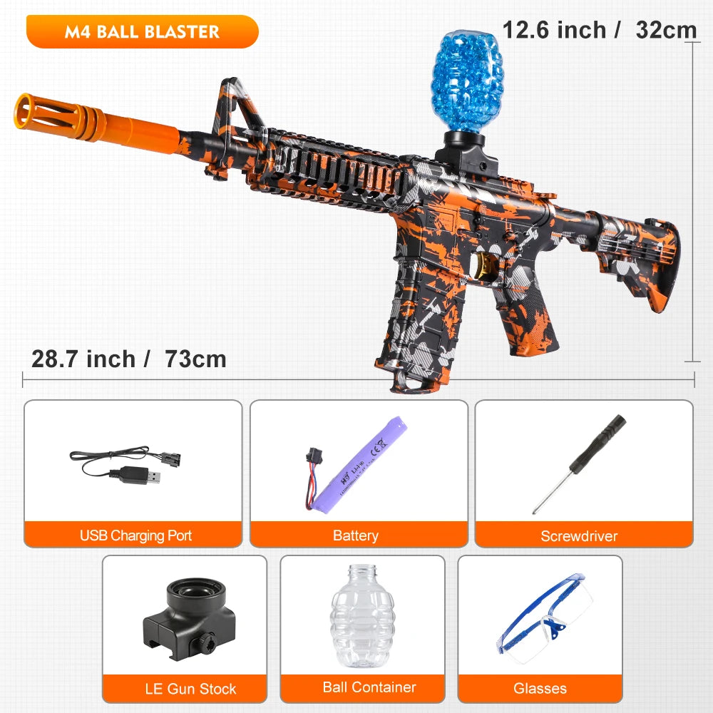 M416 Electric Toy Blaster Gun – Outdoor Fun