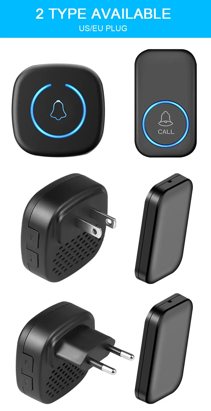Wireless Waterproof Smart Home Doorbell Kit