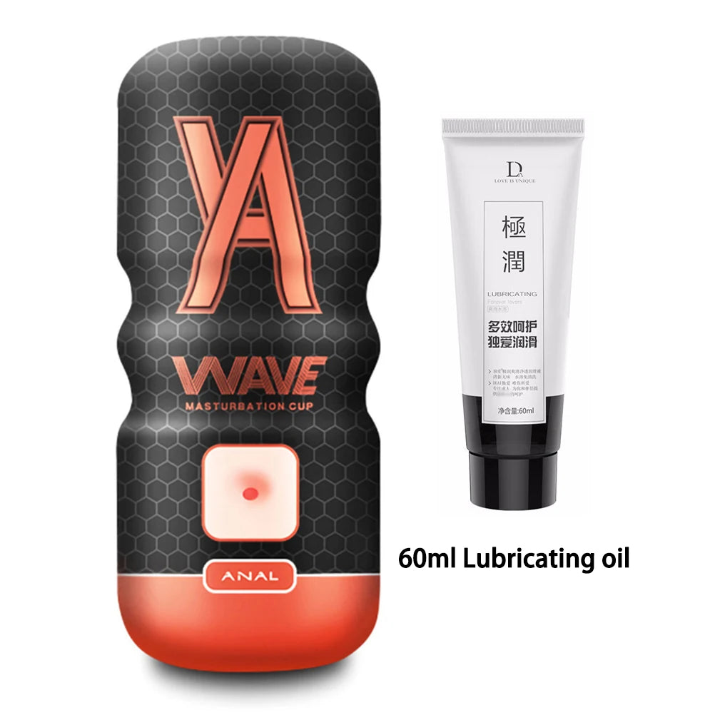WAVE Powerful Sucking Masturbator Cup