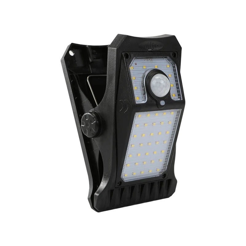 Clip-On Solar Light with USB Charging