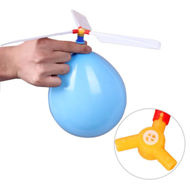 6PCS Air Balloon Helicopter Flying Toys Set