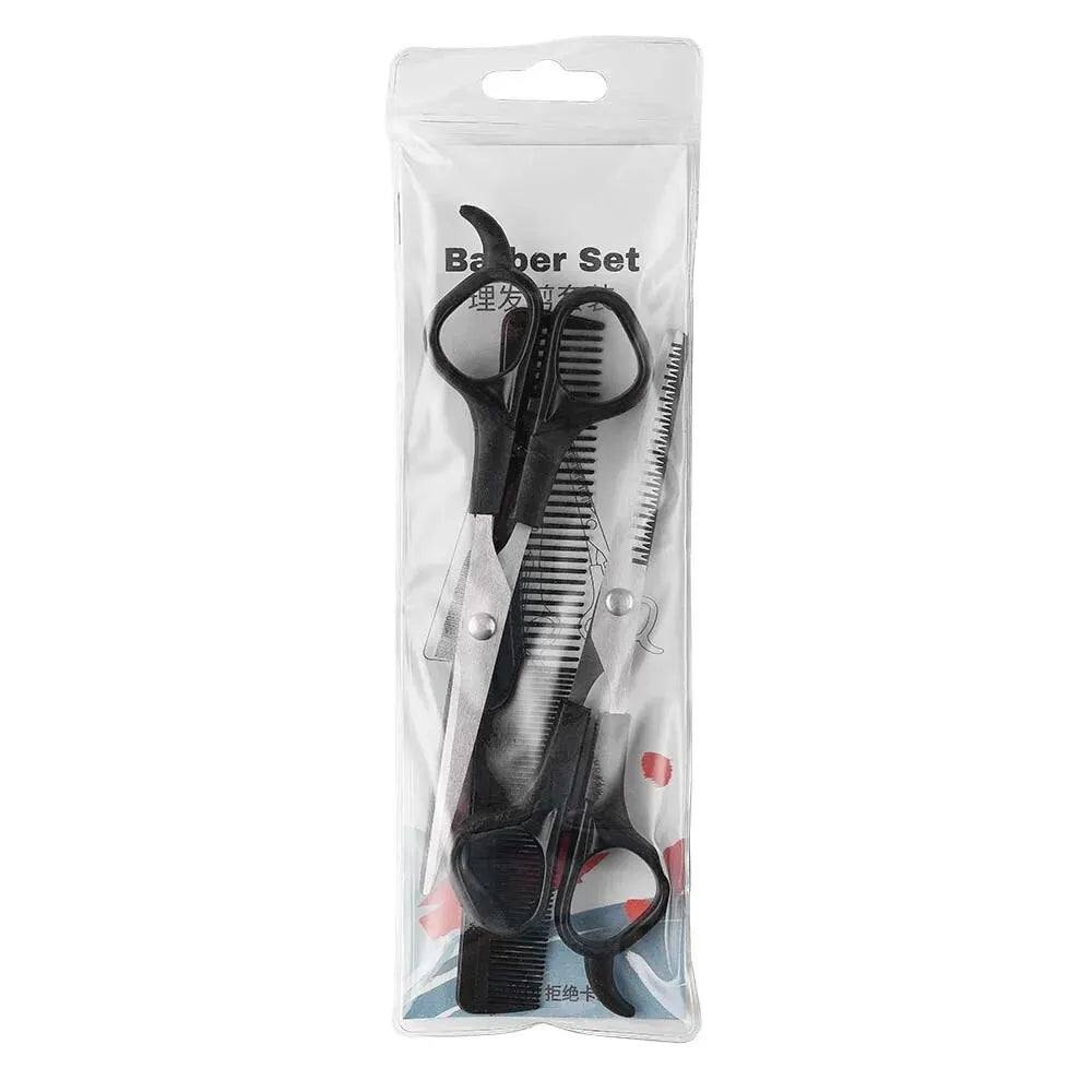 3PCS Professional Haircutting Scissors Set – Thin & Flat Trimmers