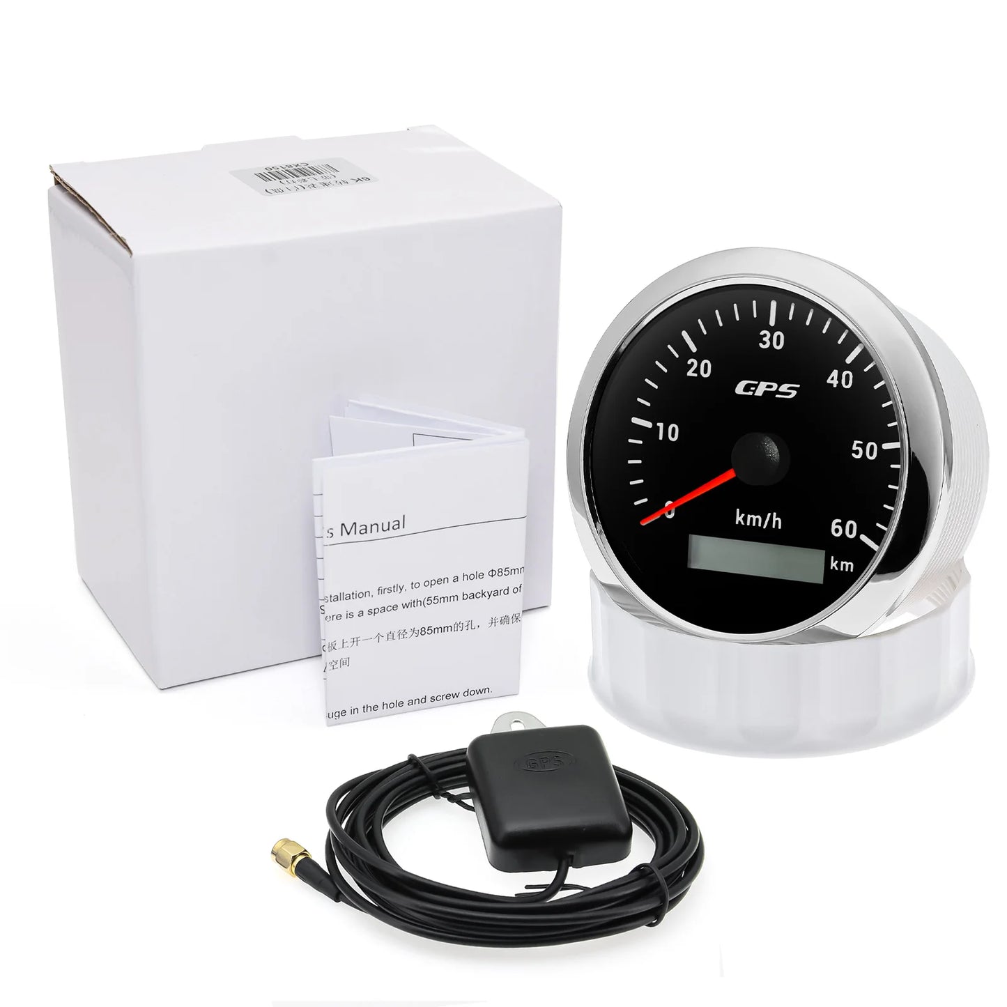 GPS Speedometer Gauge – Accurate Speed for Any Ride!