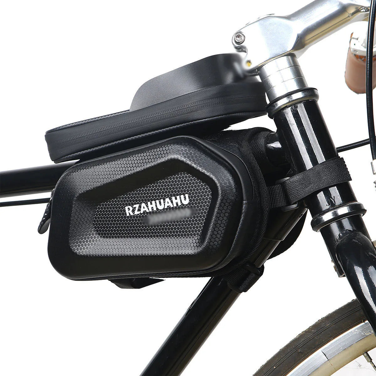 Waterproof Front Beam Bike Bag – Multi-Use Saddle & Phone Bag