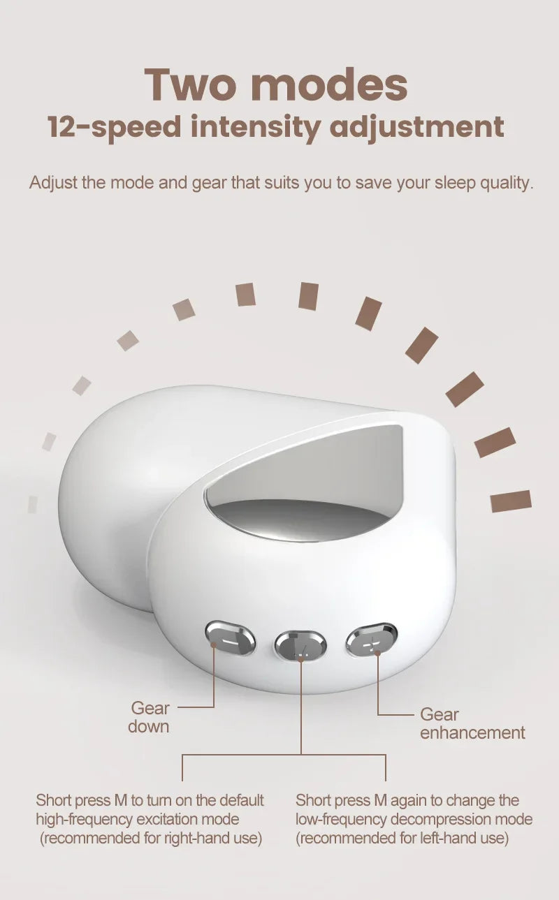 Smart Sleep Aid Device – CES Therapy & Relaxation Tool