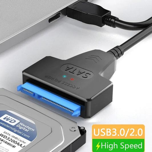 SATA to USB 3.0 Cable – Fast, Easy Drive Access Anywhere!