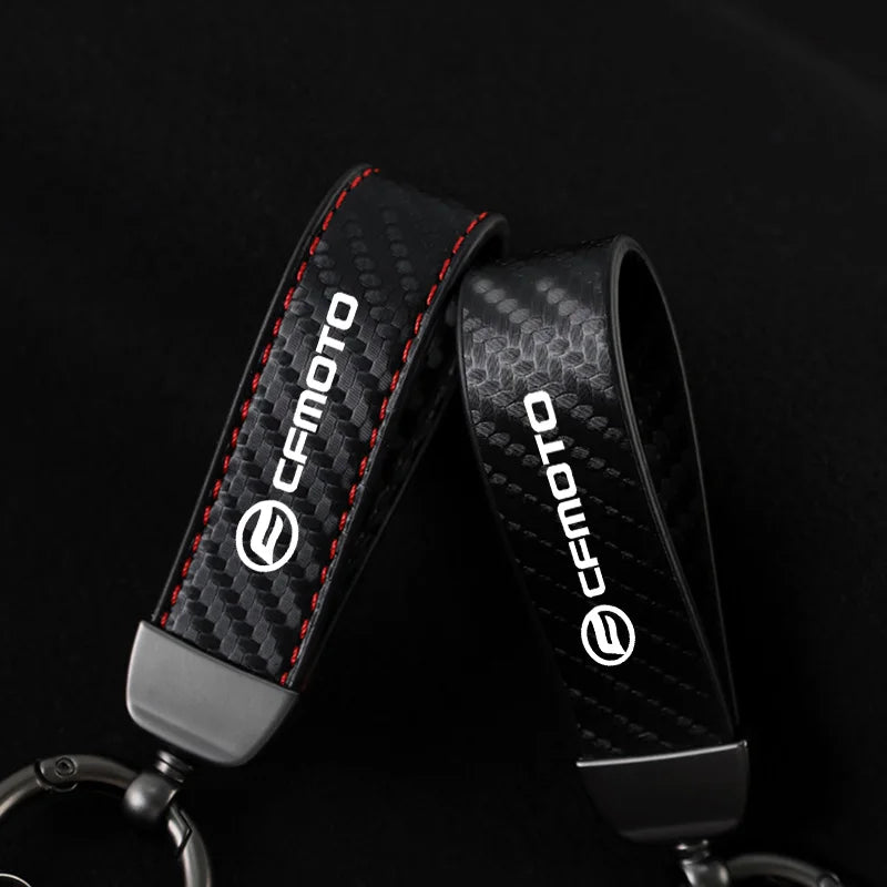 Double-Sided Embroidered Keychain for CFMOTO Motorcycles