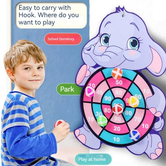 Montessori Dart Board Game for Kids Ages 4–6