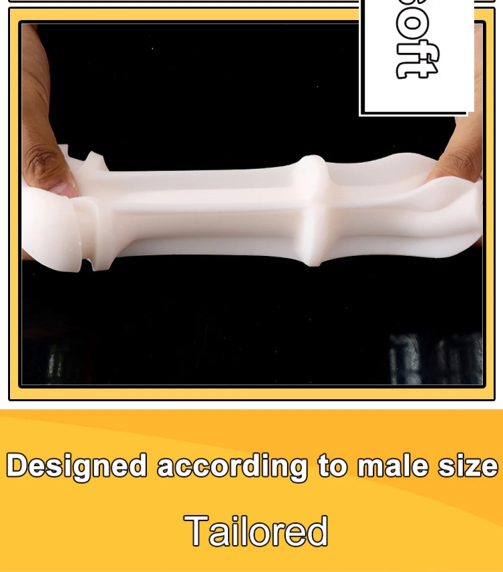 Realistic Vagina Anal Masturbator Cup